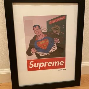 Supreme Superman Art Limited Edition Framed
